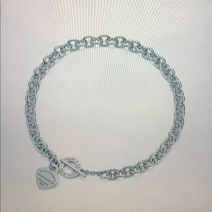 Tiffany and Co. Heart Tag Toggle Necklace